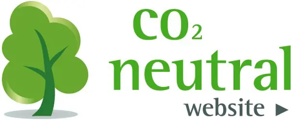 CO2 Neutral Website logo with a green tree, symbolizing Scan Global Logistics' commitment to reducing carbon emissions