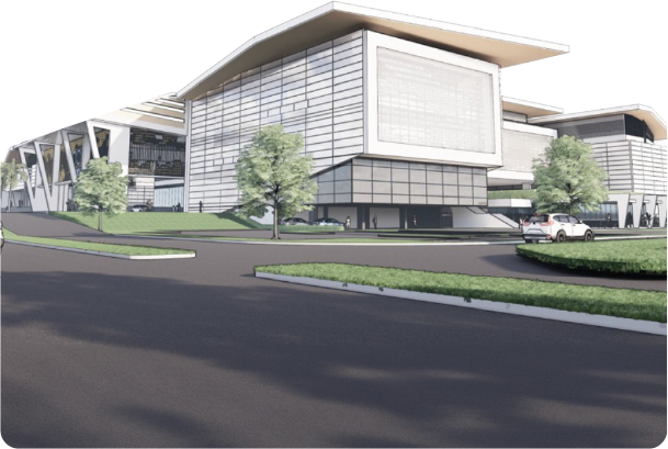 SIDC - Research Facility Rendered View